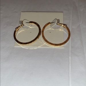 Women’s Gold Medium Hoop Earrings